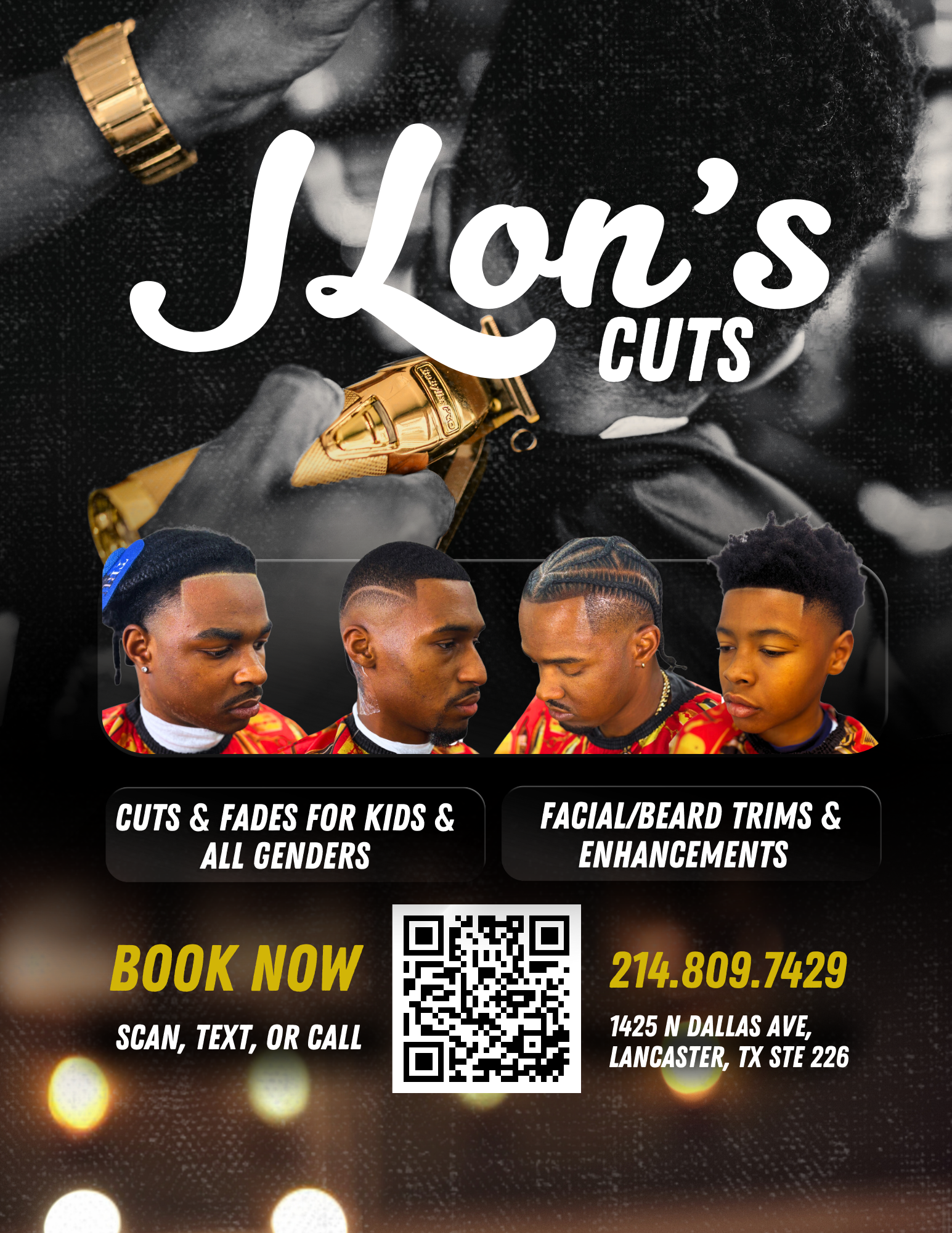 Celebrity Barber Work 1