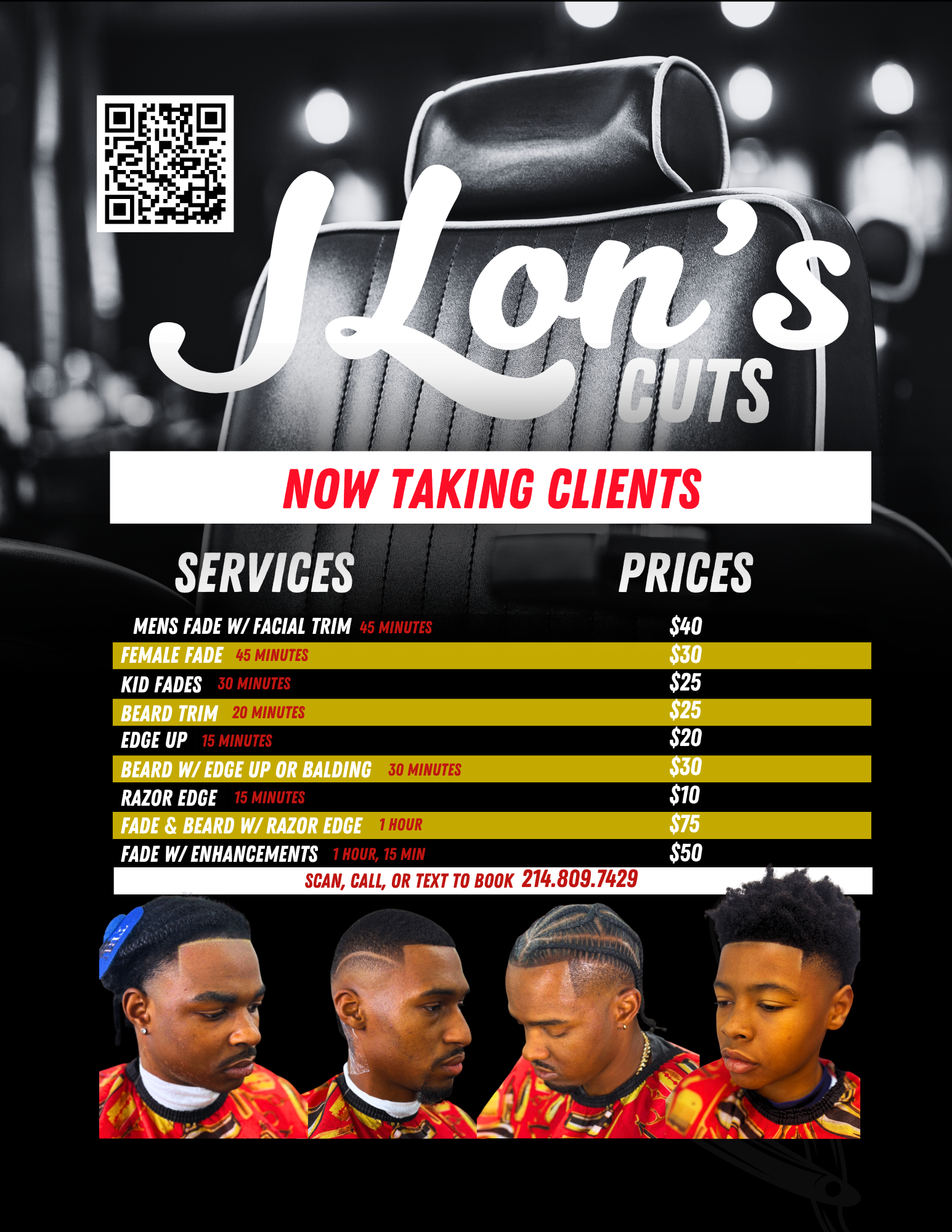 Celebrity Barber Work 2